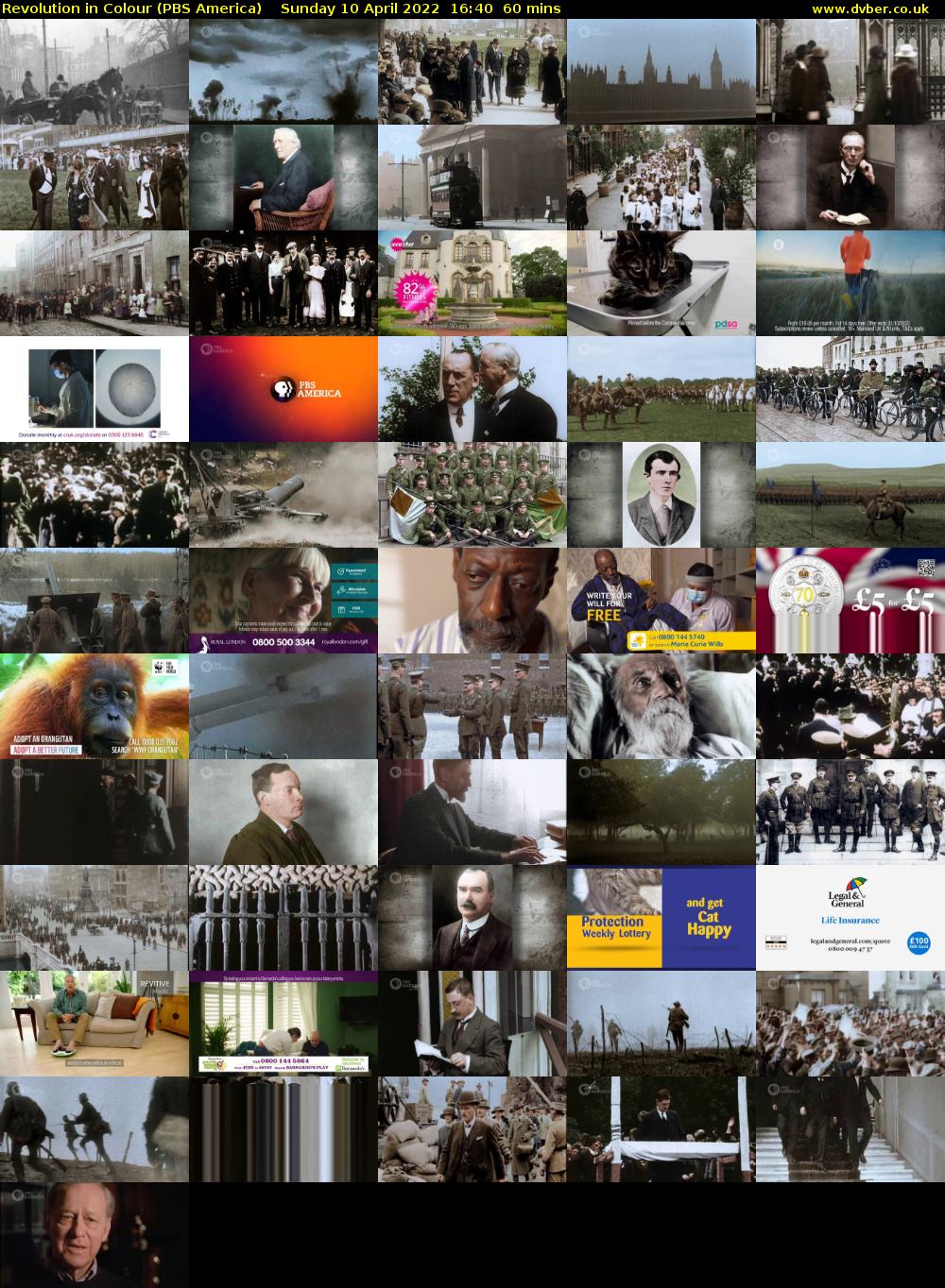 Revolution in Colour (PBS America) Sunday 10 April 2022 16:40 - 17:40