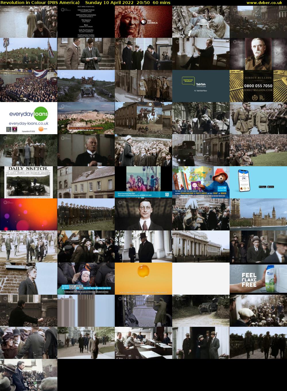 Revolution in Colour (PBS America) Sunday 10 April 2022 20:50 - 21:50