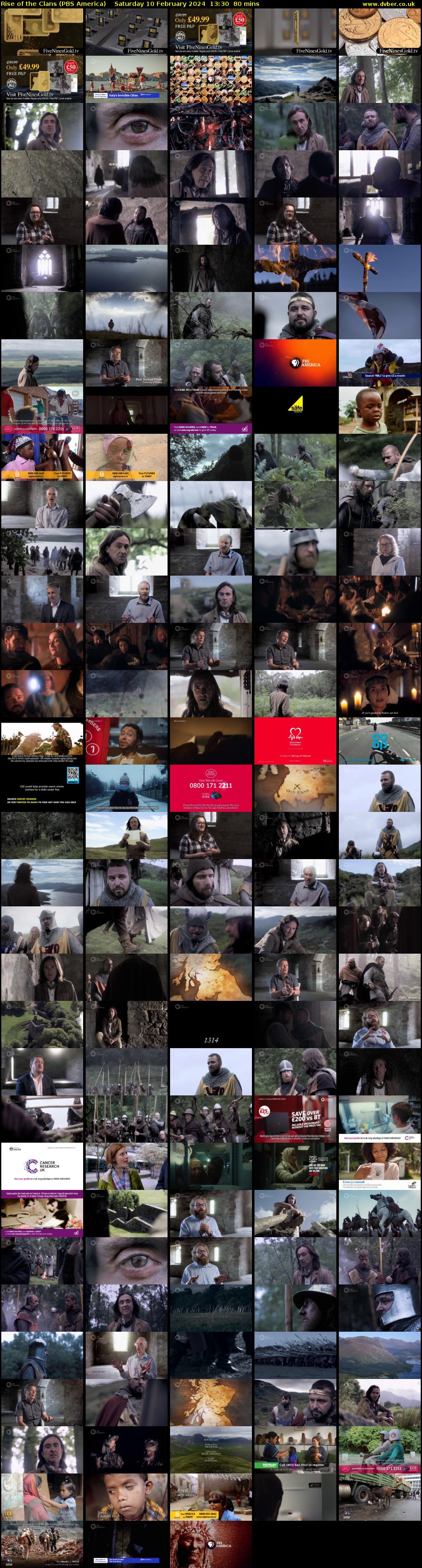Rise of the Clans (PBS America) Saturday 10 February 2024 13:30 - 14:50