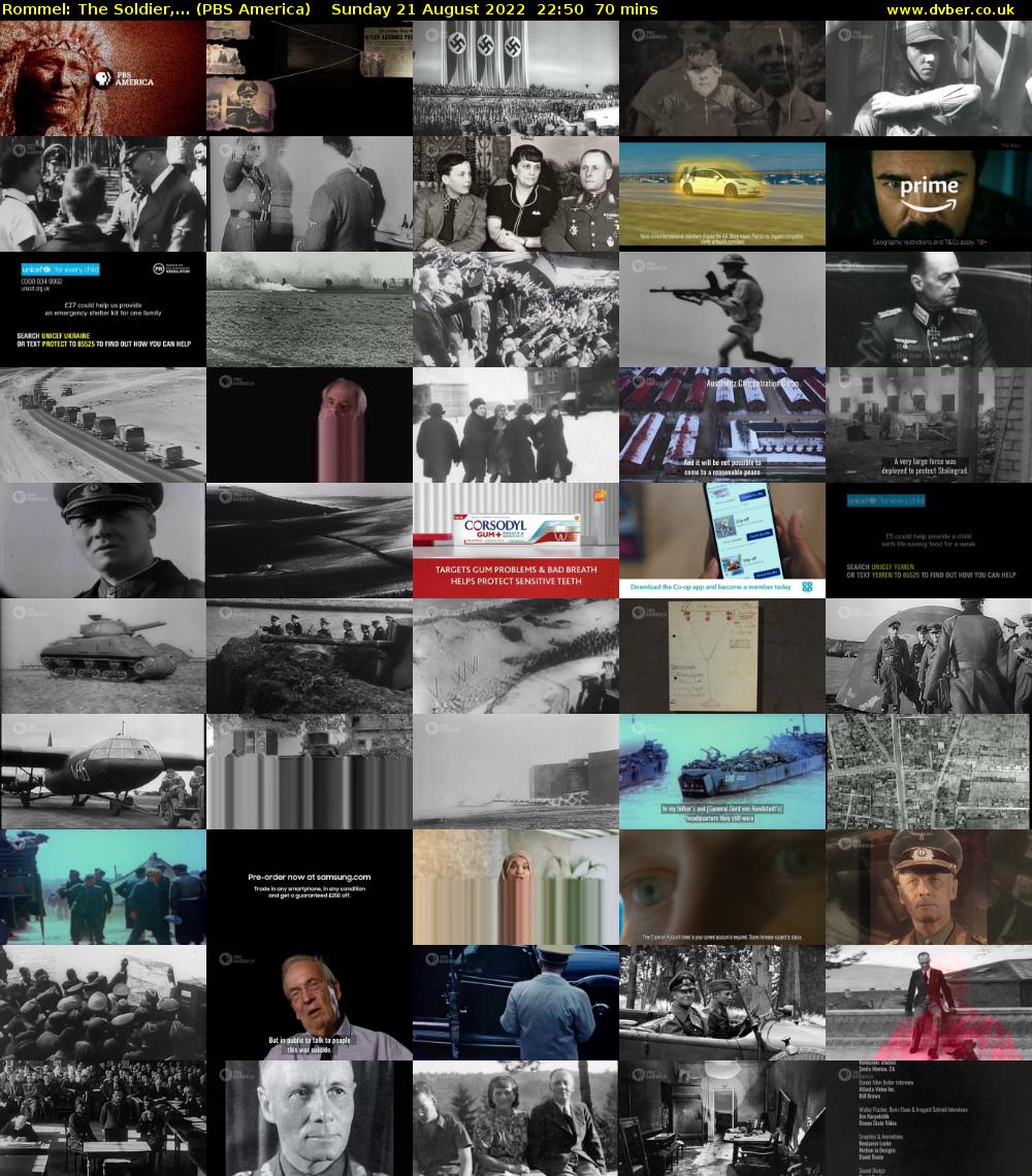 Rommel: the Soldier,... (PBS America) Sunday 21 August 2022 22:50 - 00:00