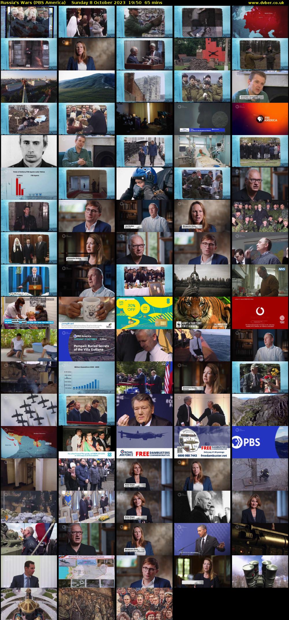 Russia's Wars (PBS America) Sunday 8 October 2023 19:50 - 20:55