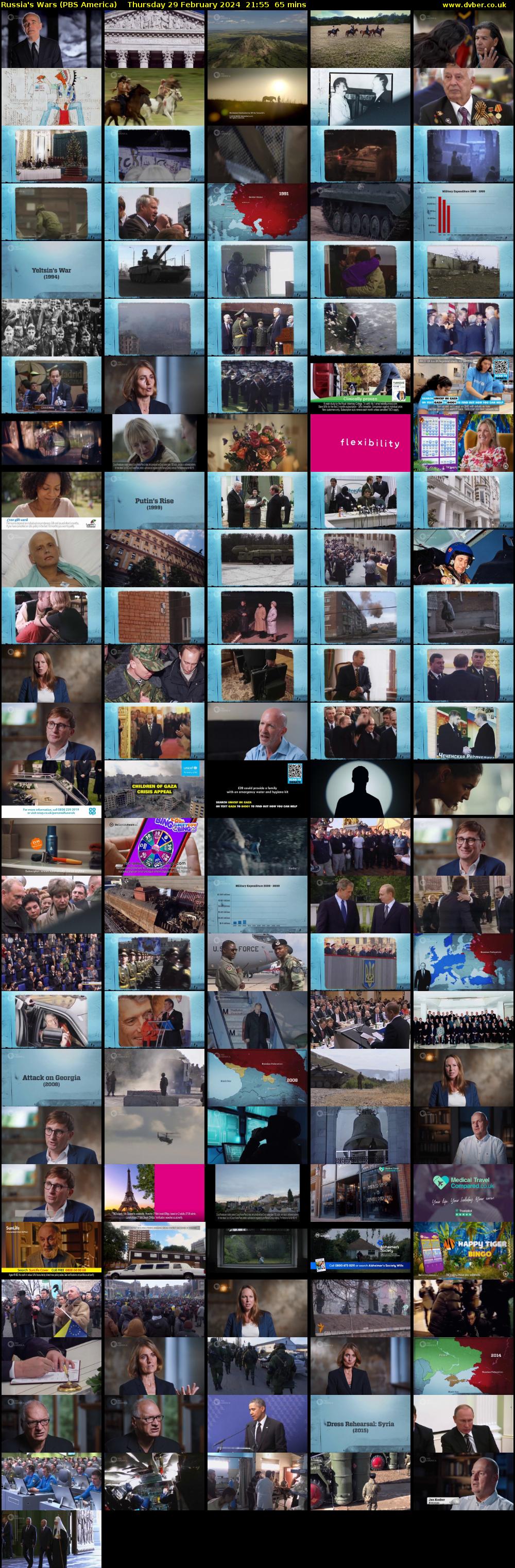Russia's Wars (PBS America) Thursday 29 February 2024 21:55 - 23:00