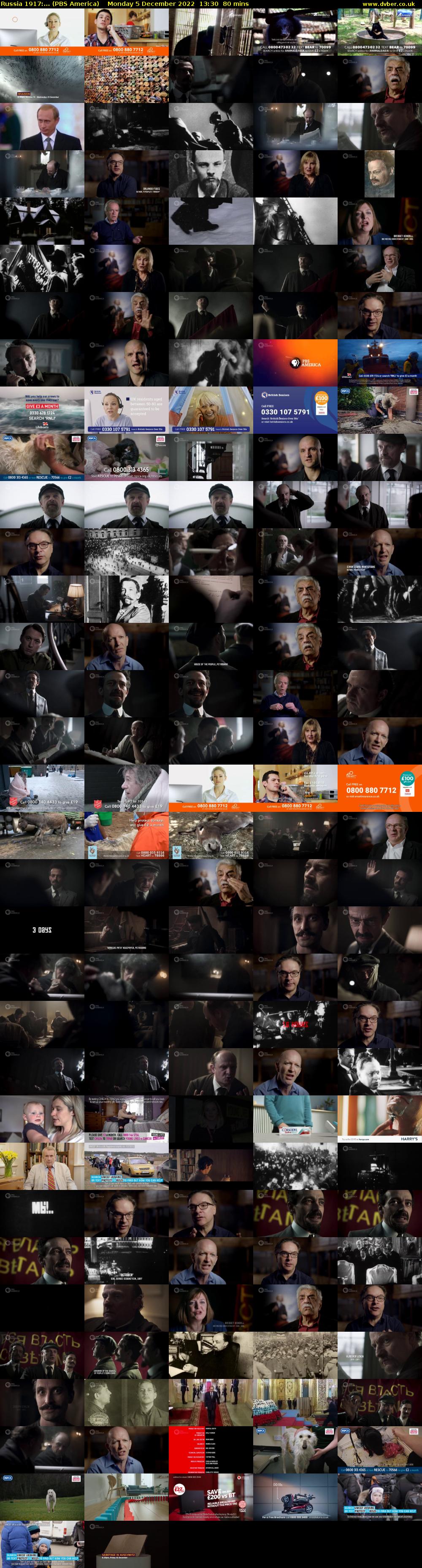 Russia 1917:... (PBS America) Monday 5 December 2022 13:30 - 14:50