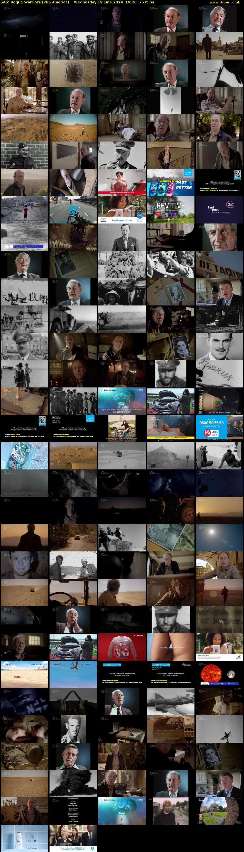 SAS: Rogue Warriors (PBS America) Wednesday 19 June 2024 19:20 - 20:35