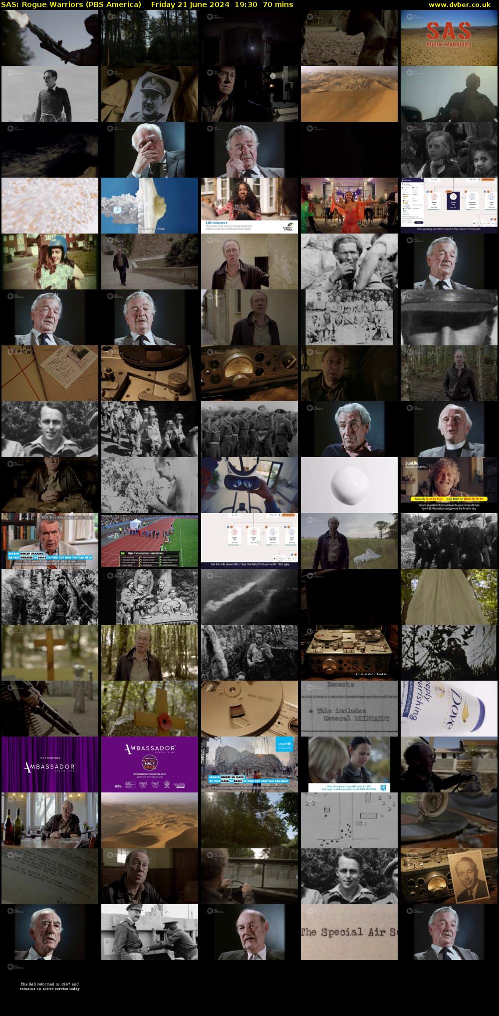 SAS: Rogue Warriors (PBS America) Friday 21 June 2024 19:30 - 20:40