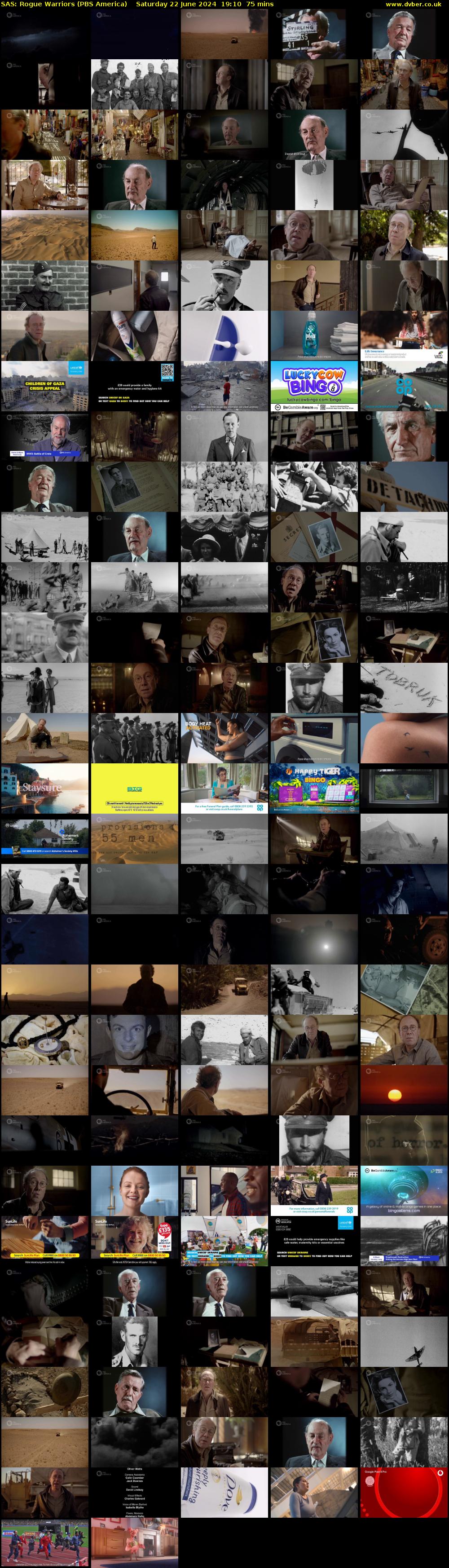 SAS: Rogue Warriors (PBS America) Saturday 22 June 2024 19:10 - 20:25