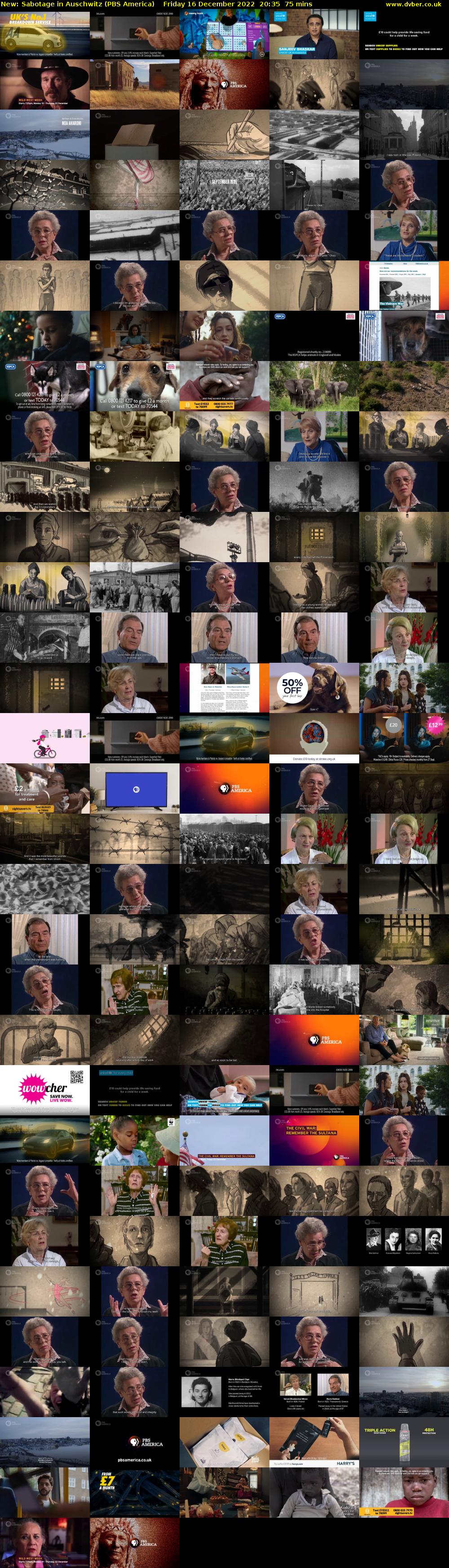 Sabotage in Auschwitz (PBS America) Friday 16 December 2022 20:35 - 21:50