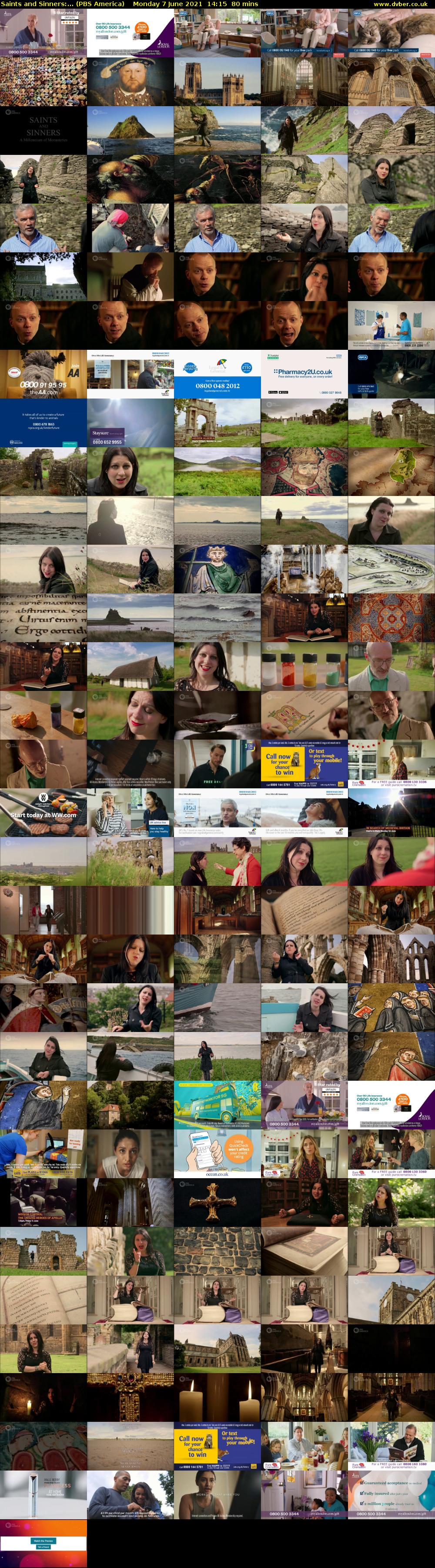 Saints and Sinners:... (PBS America) Monday 7 June 2021 14:15 - 15:35
