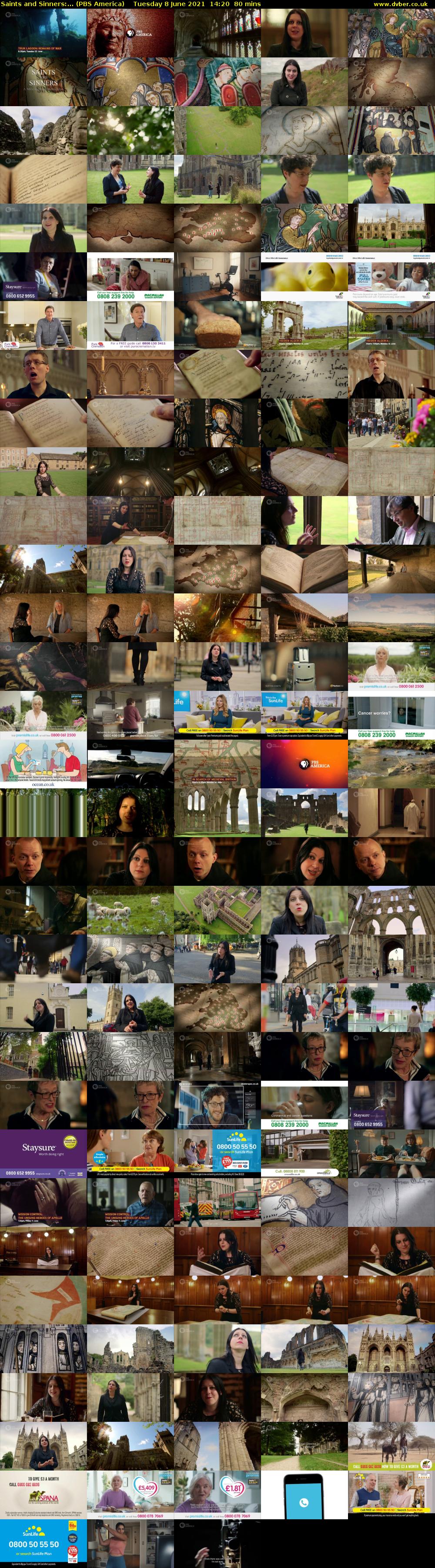 Saints and Sinners:... (PBS America) Tuesday 8 June 2021 14:20 - 15:40