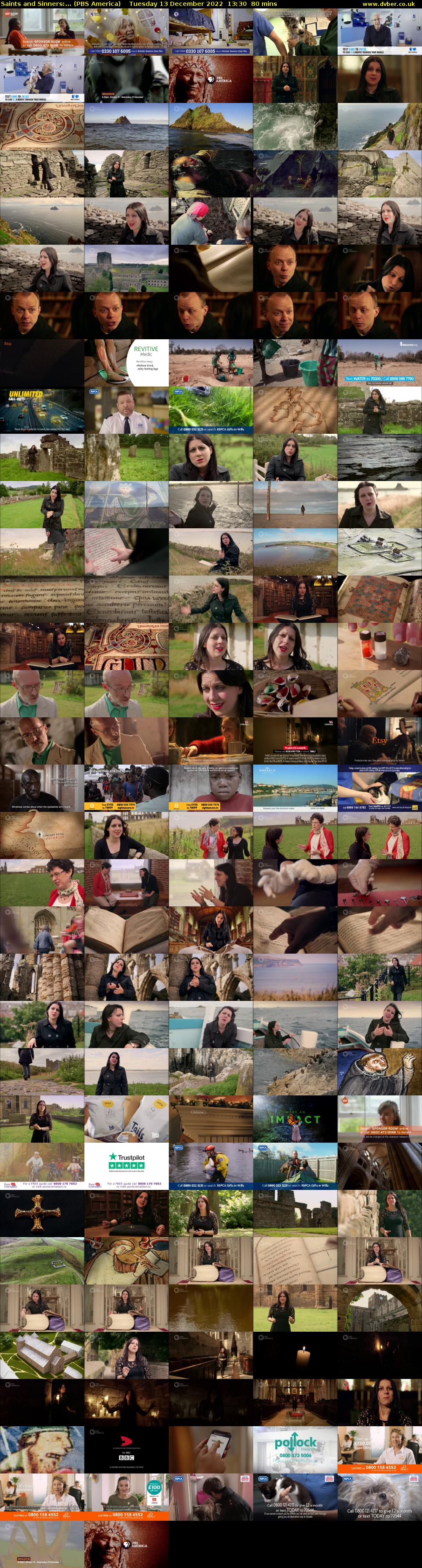 Saints and Sinners:... (PBS America) Tuesday 13 December 2022 13:30 - 14:50