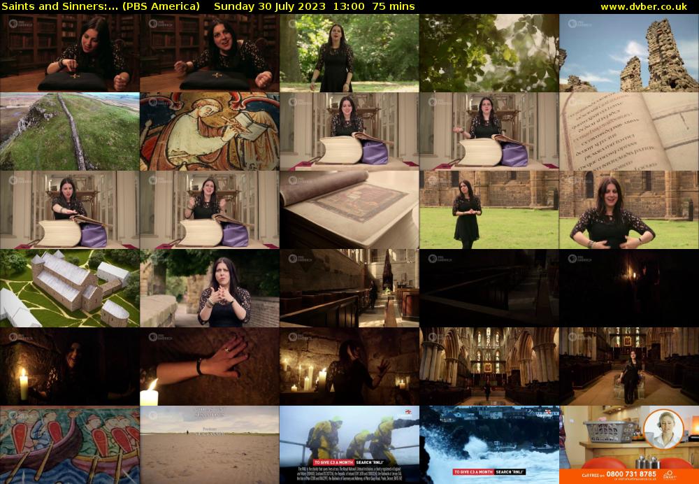 Saints and Sinners:... (PBS America) Sunday 30 July 2023 13:00 - 14:15