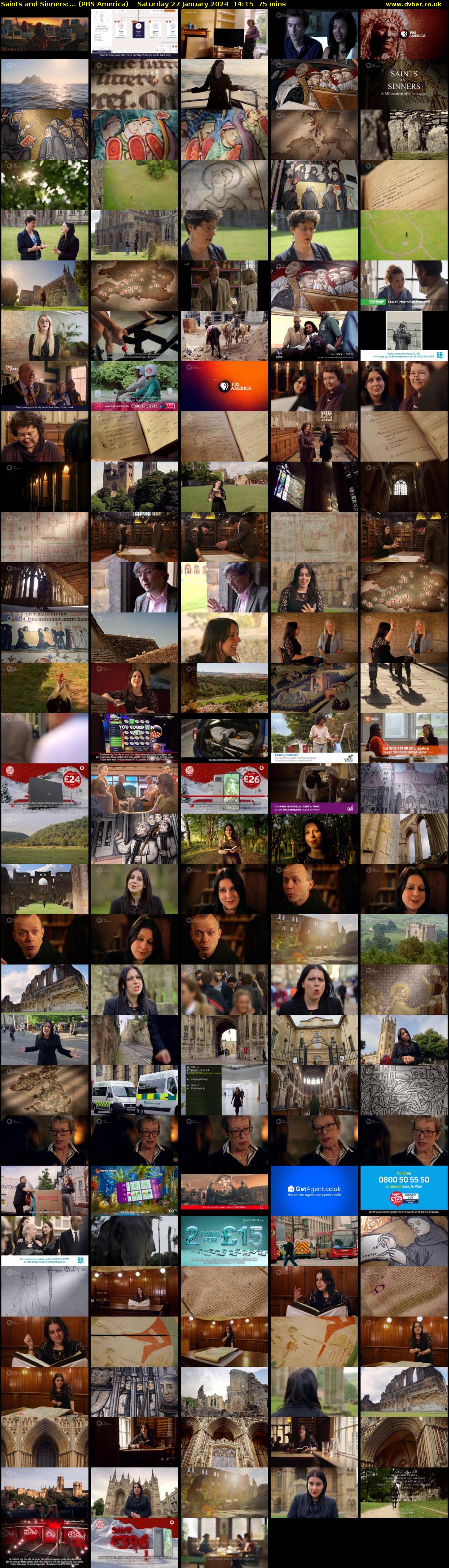 Saints and Sinners:... (PBS America) Saturday 27 January 2024 14:15 - 15:30