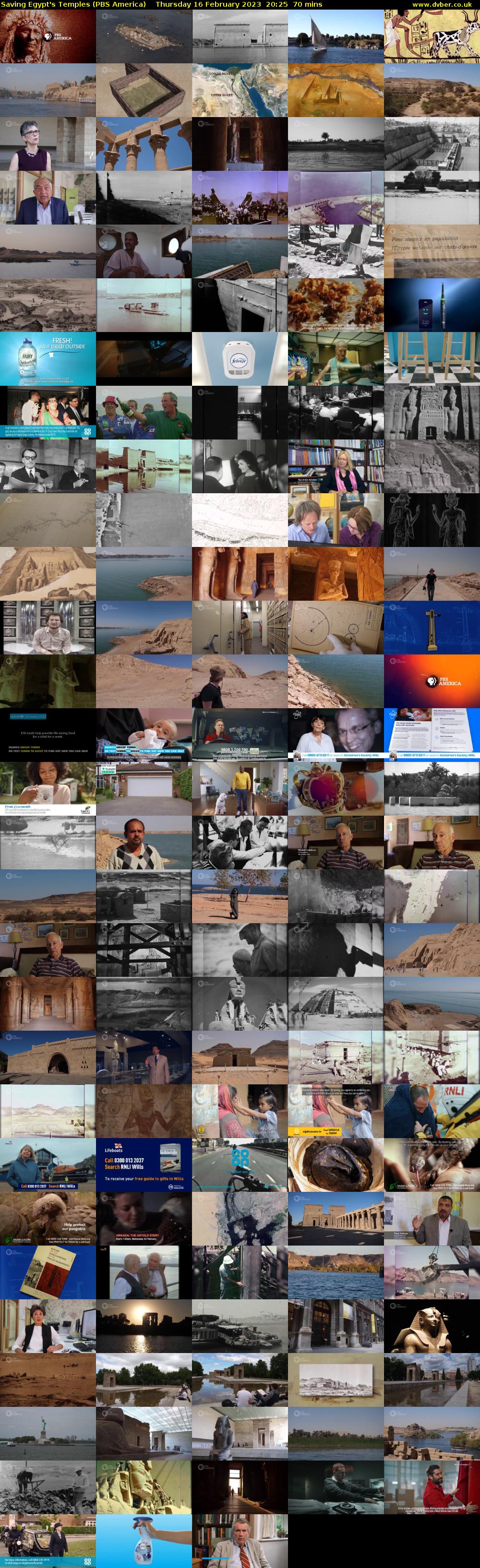 Saving Egypt's Temples (PBS America) Thursday 16 February 2023 20:25 - 21:35
