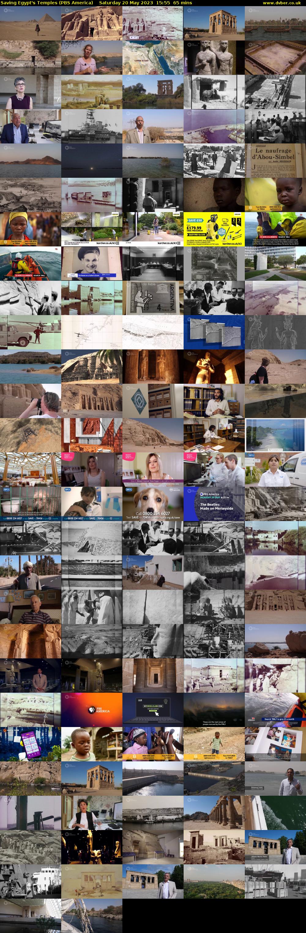 Saving Egypt's Temples (PBS America) Saturday 20 May 2023 15:55 - 17:00