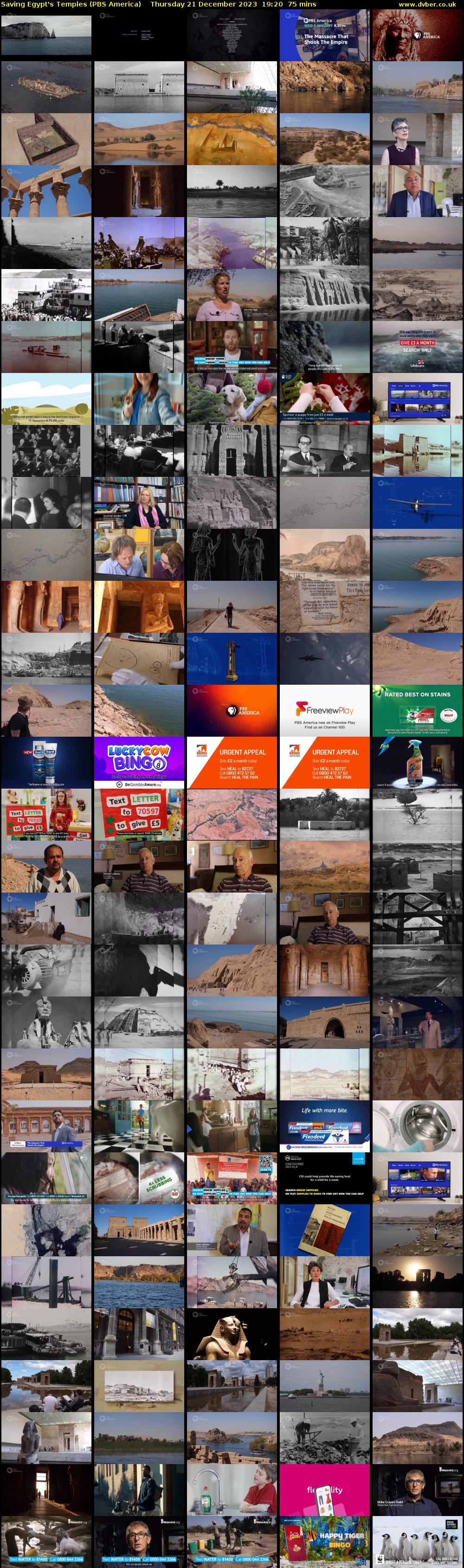 Saving Egypt's Temples (PBS America) Thursday 21 December 2023 19:20 - 20:35
