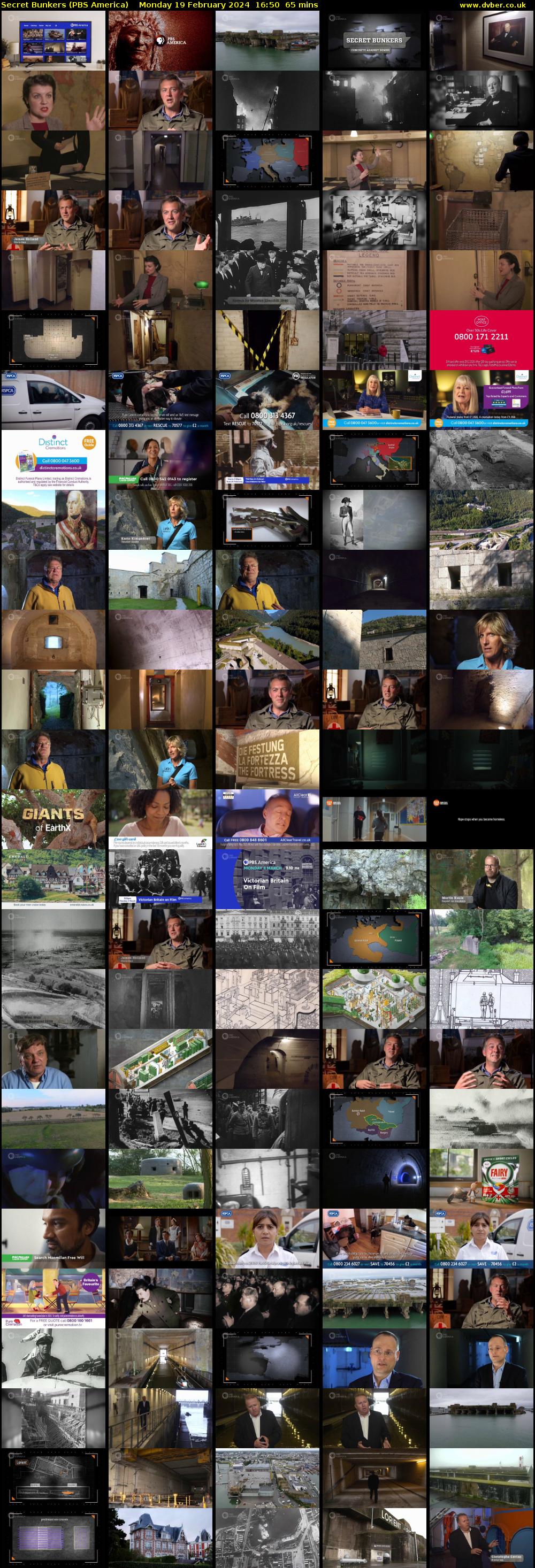 Secret Bunkers (PBS America) Monday 19 February 2024 16:50 - 17:55