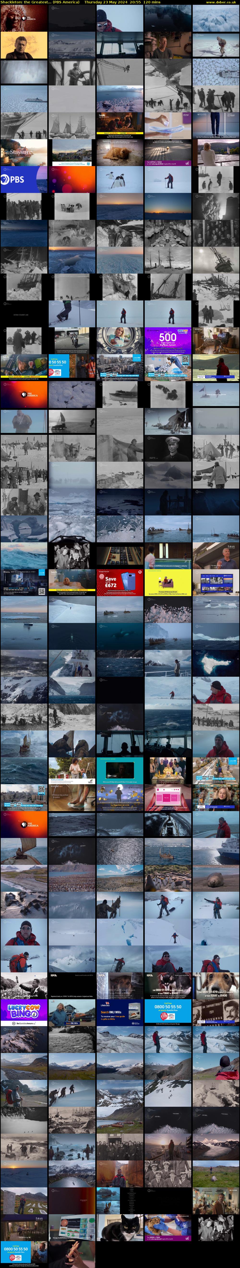 Shackleton: the Greatest... (PBS America) Thursday 23 May 2024 20:55 - 22:55