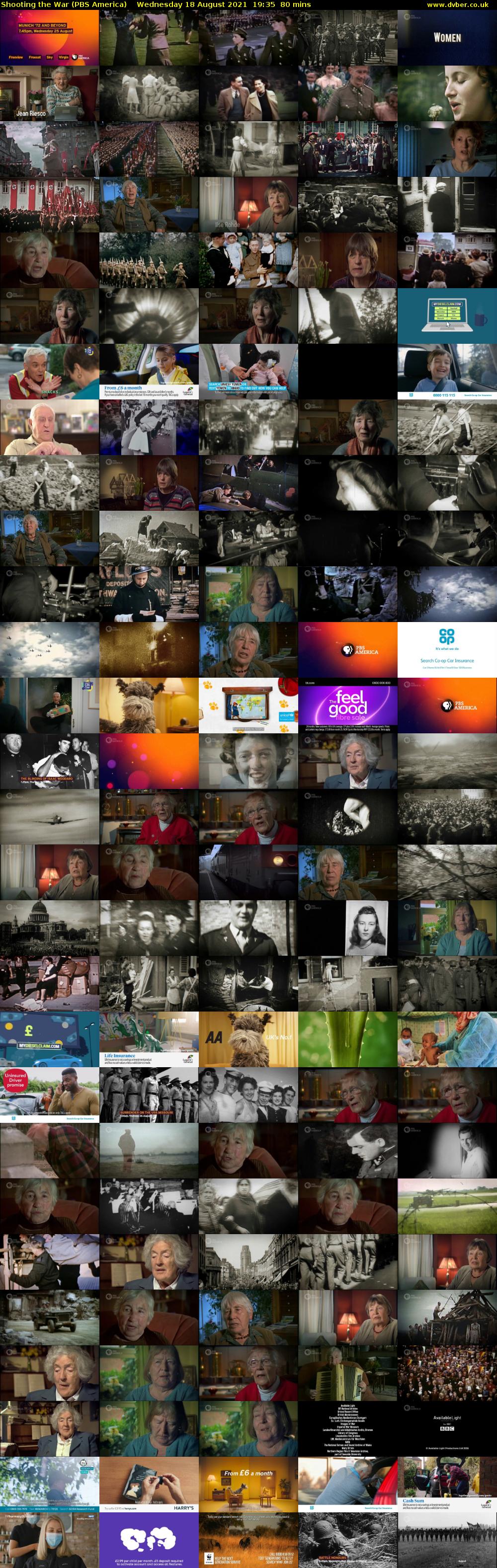 Shooting the War (PBS America) Wednesday 18 August 2021 19:35 - 20:55