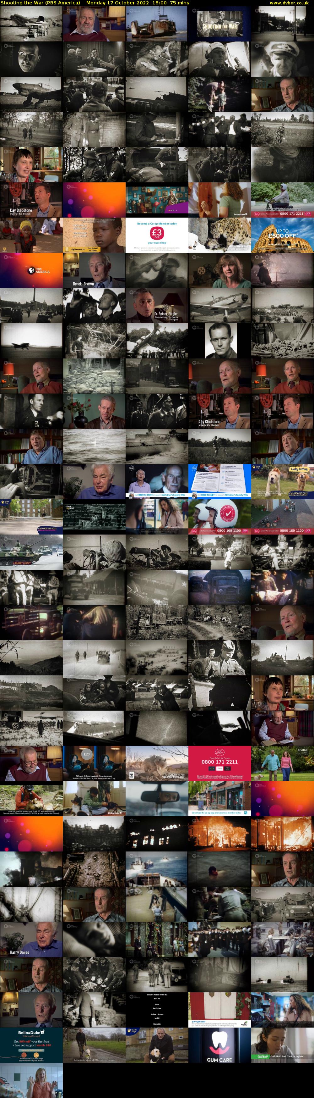 Shooting the War (PBS America) Monday 17 October 2022 18:00 - 19:15