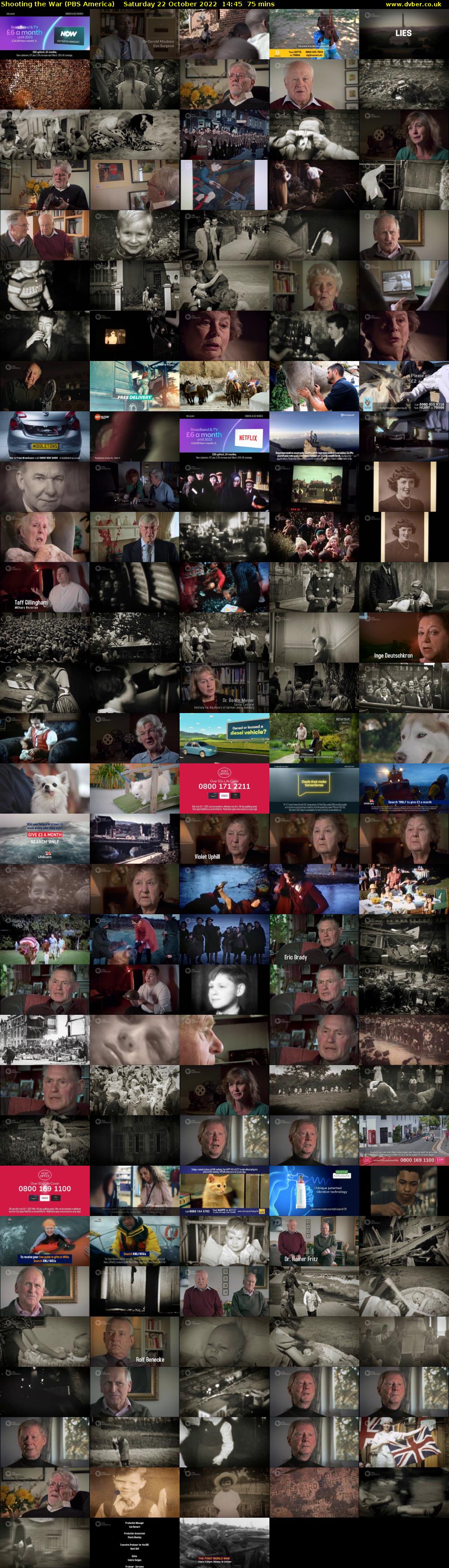 Shooting the War (PBS America) Saturday 22 October 2022 14:45 - 16:00