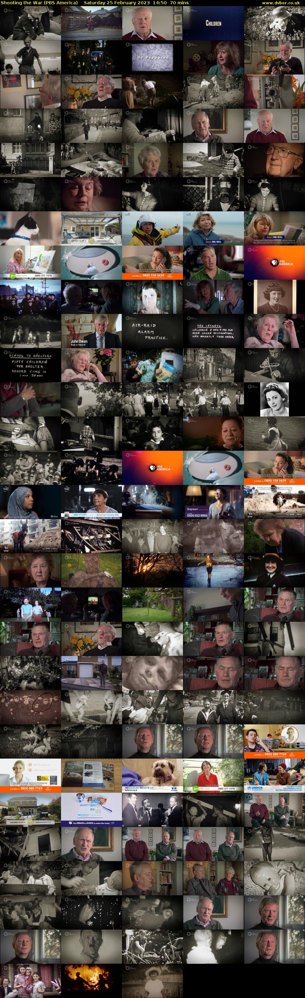 Shooting the War (PBS America) Saturday 25 February 2023 14:50 - 16:00
