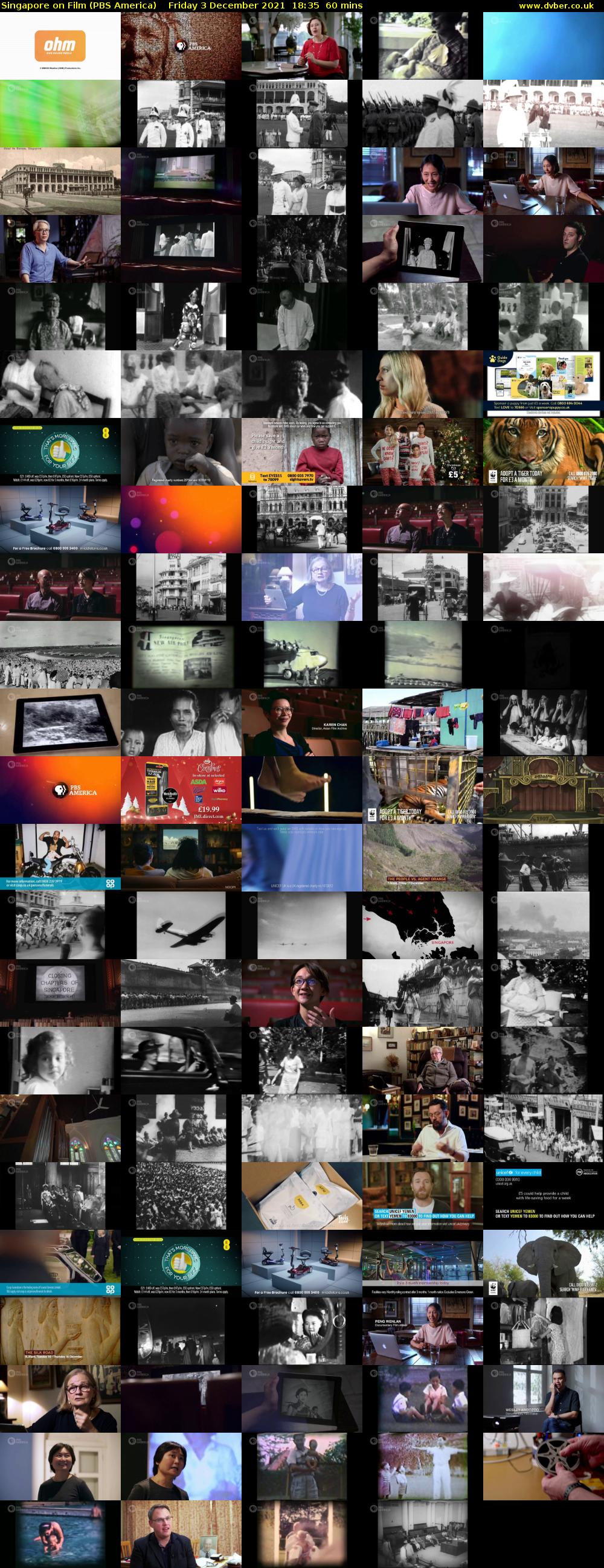 Singapore on Film (PBS America) Friday 3 December 2021 18:35 - 19:35