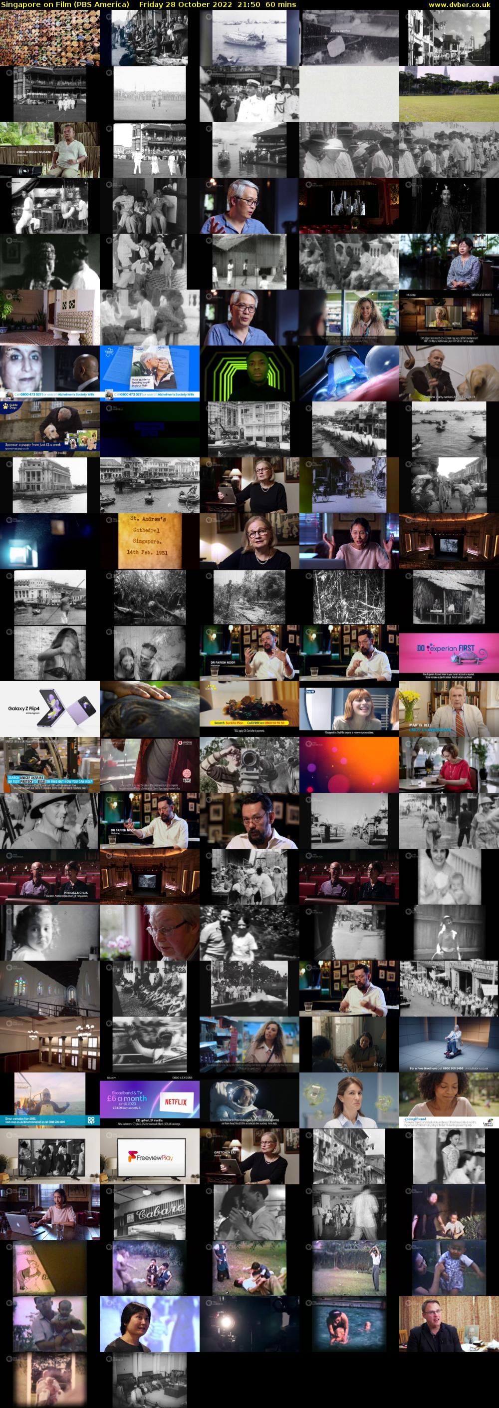 Singapore on Film (PBS America) Friday 28 October 2022 21:50 - 22:50