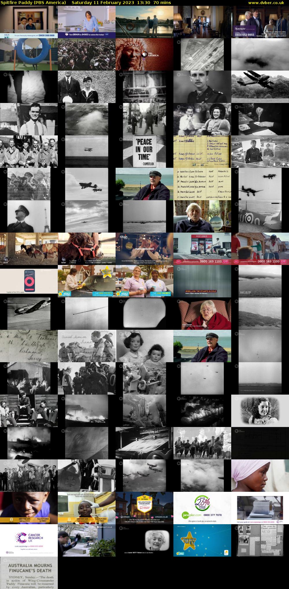 Spitfire Paddy (PBS America) Saturday 11 February 2023 13:30 - 14:40