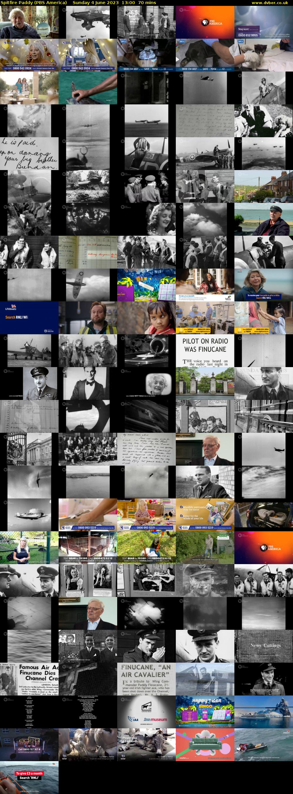 Spitfire Paddy (PBS America) Sunday 4 June 2023 13:00 - 14:10