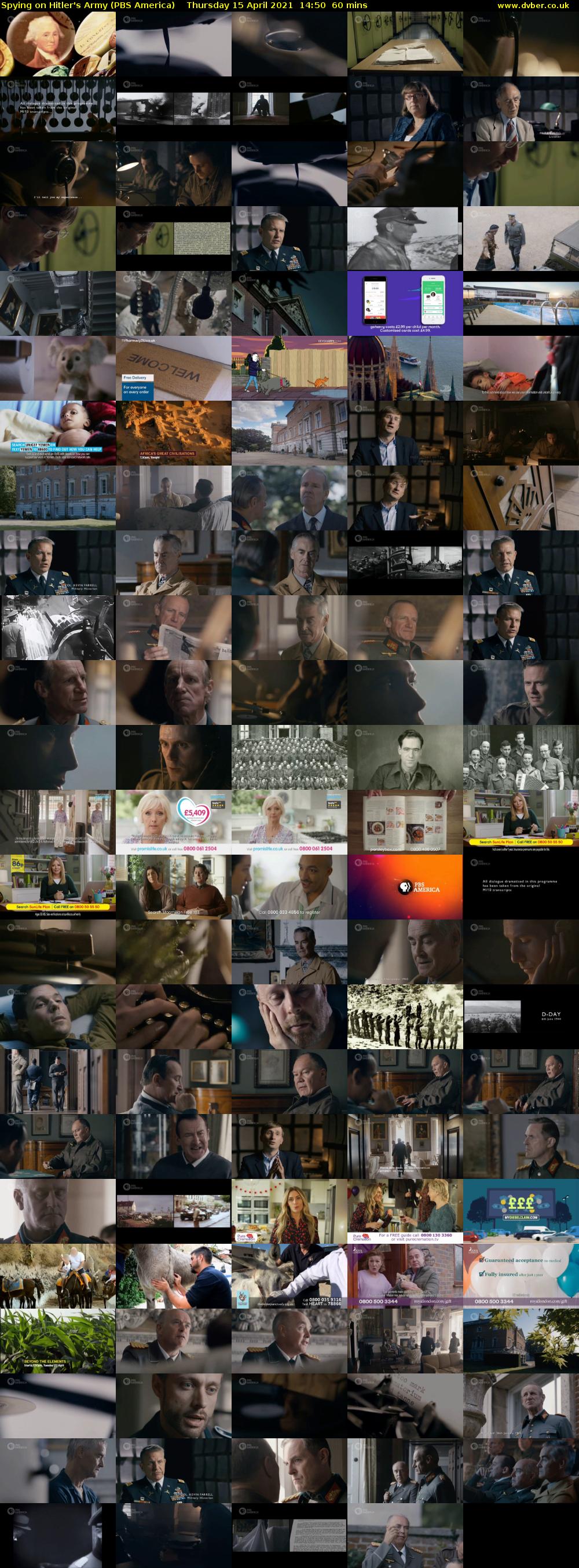 Spying on Hitler's Army (PBS America) Thursday 15 April 2021 14:50 - 15:50