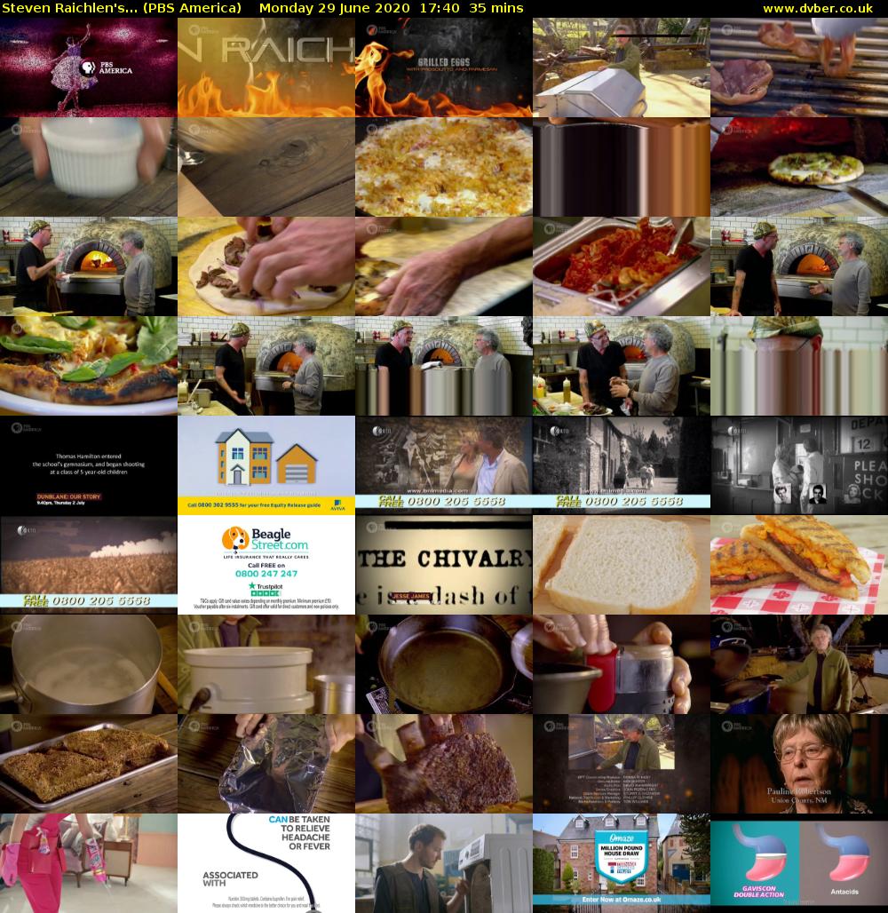 Steven Raichlen's... (PBS America) Monday 29 June 2020 17:40 - 18:15