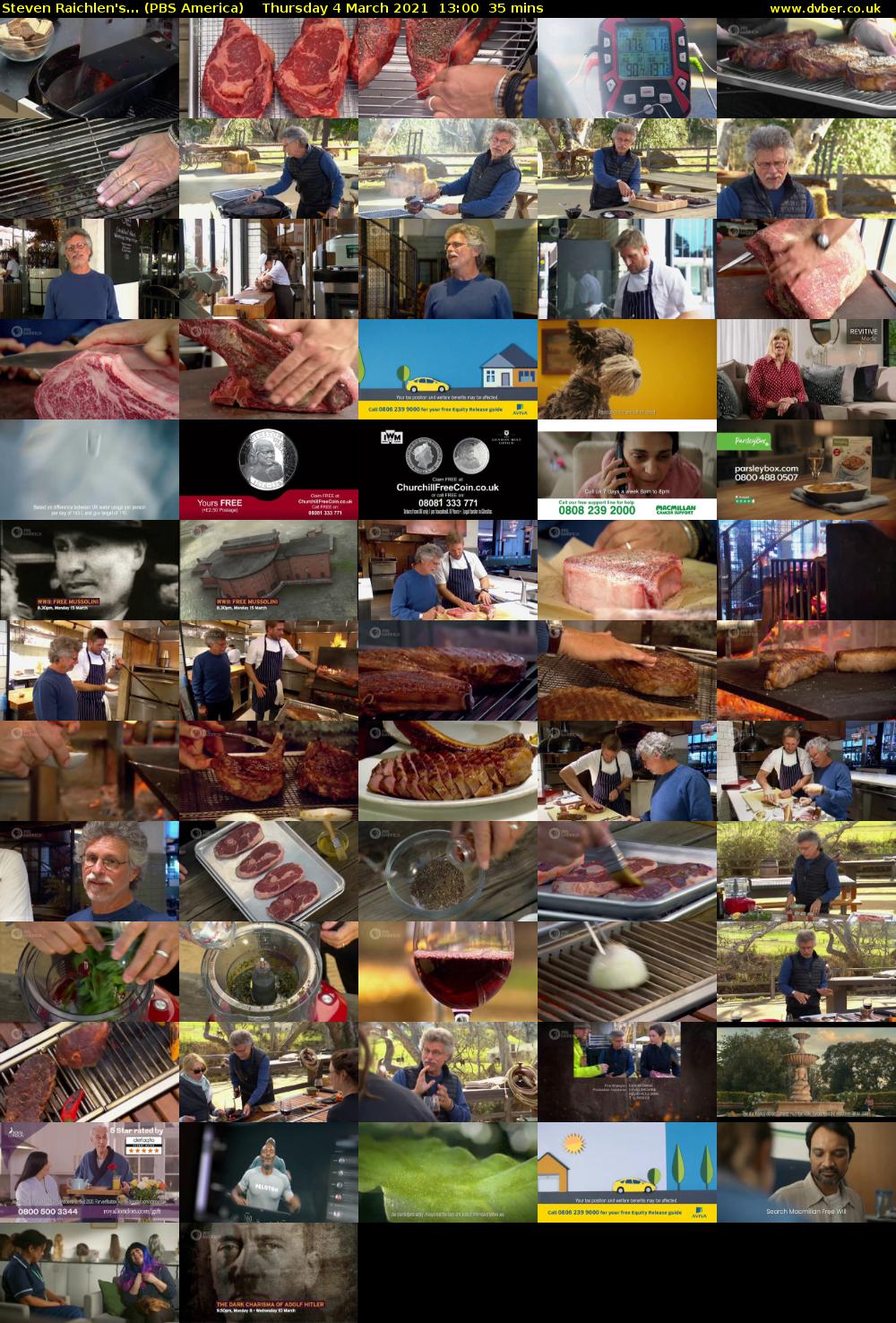 Steven Raichlen's... (PBS America) Thursday 4 March 2021 13:00 - 13:35