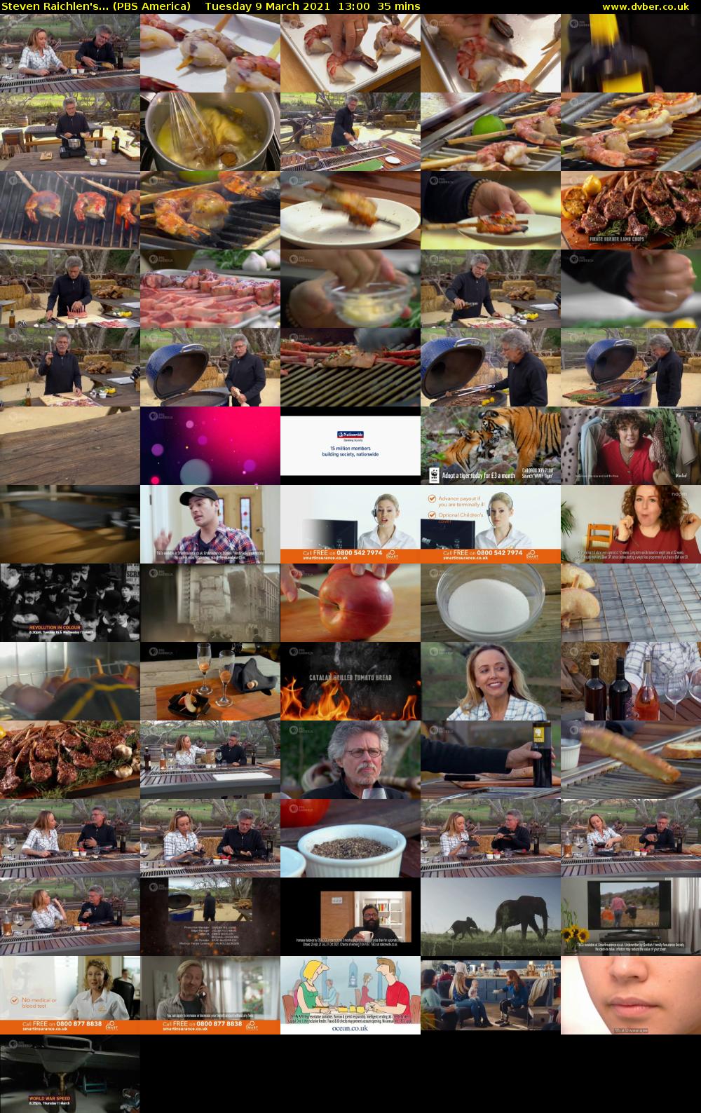 Steven Raichlen's... (PBS America) Tuesday 9 March 2021 13:00 - 13:35