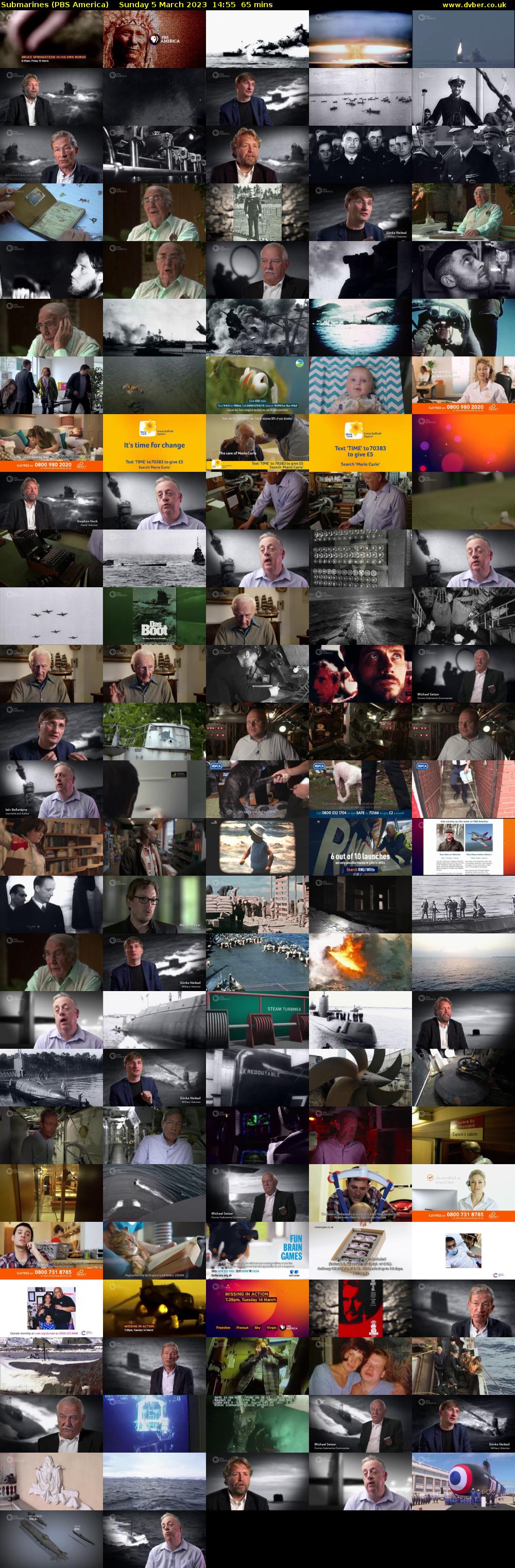 Submarines (PBS America) Sunday 5 March 2023 14:55 - 16:00