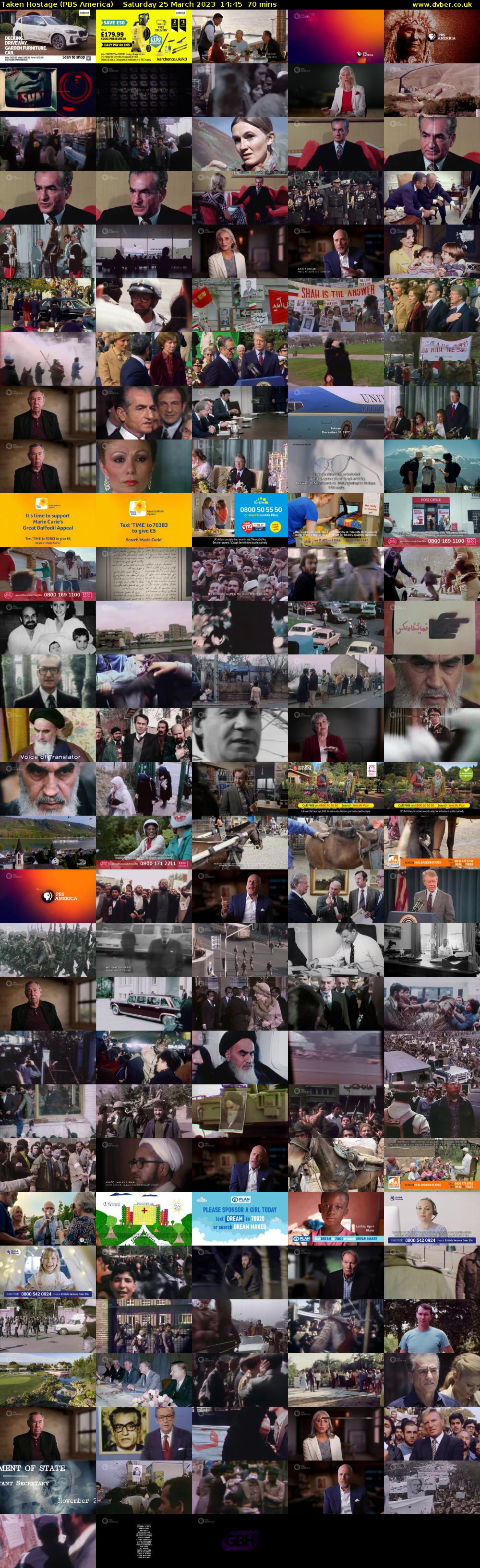 Taken Hostage (PBS America) Saturday 25 March 2023 14:45 - 15:55