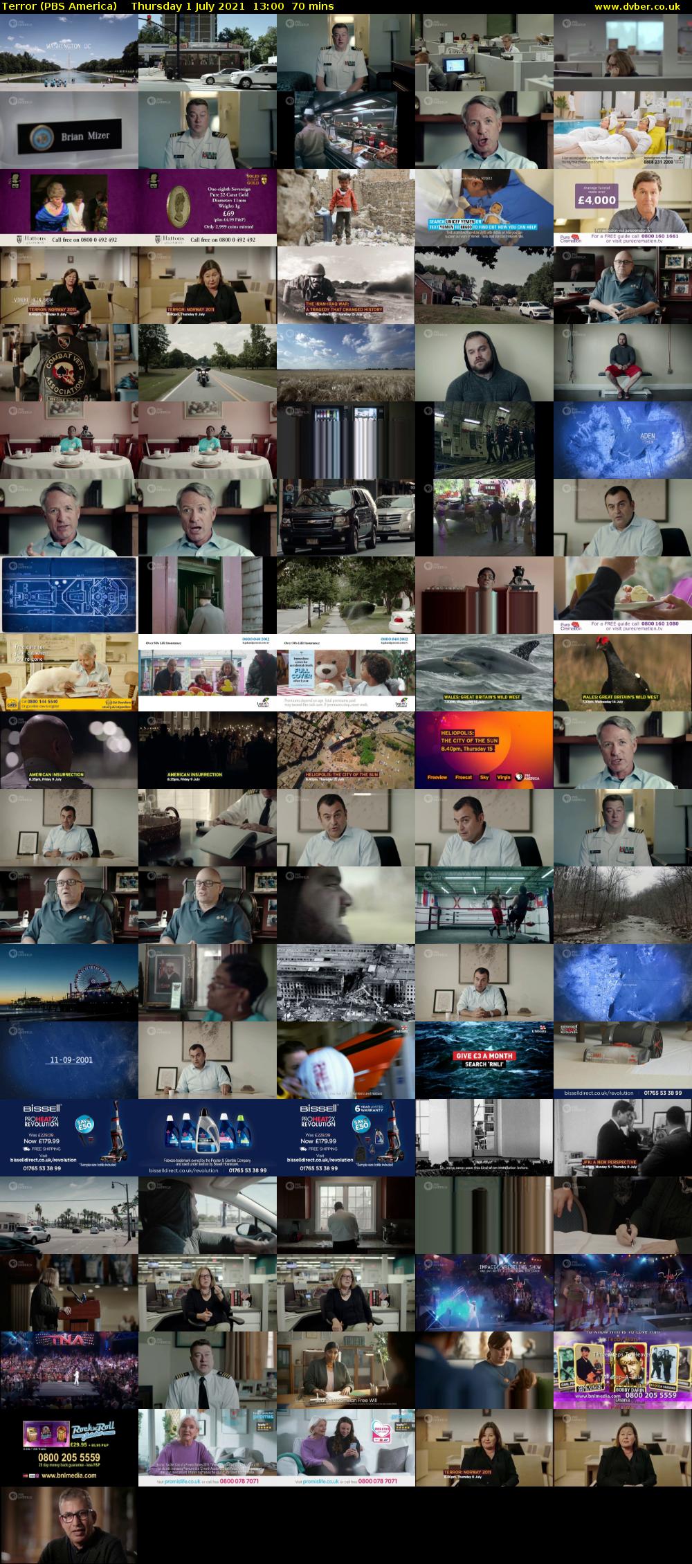 Terror (PBS America) Thursday 1 July 2021 13:00 - 14:10