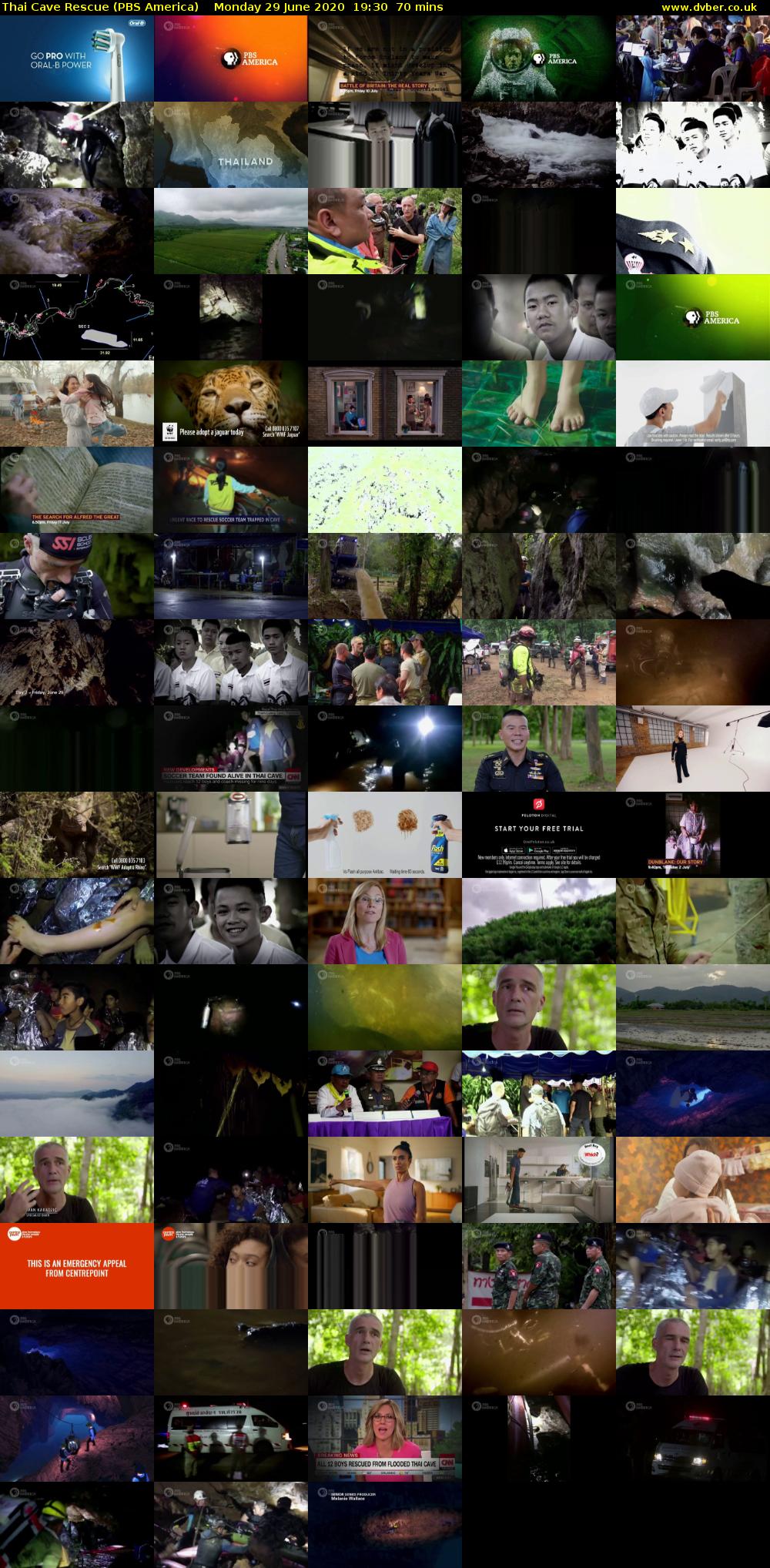 Thai Cave Rescue (PBS America) Monday 29 June 2020 19:30 - 20:40