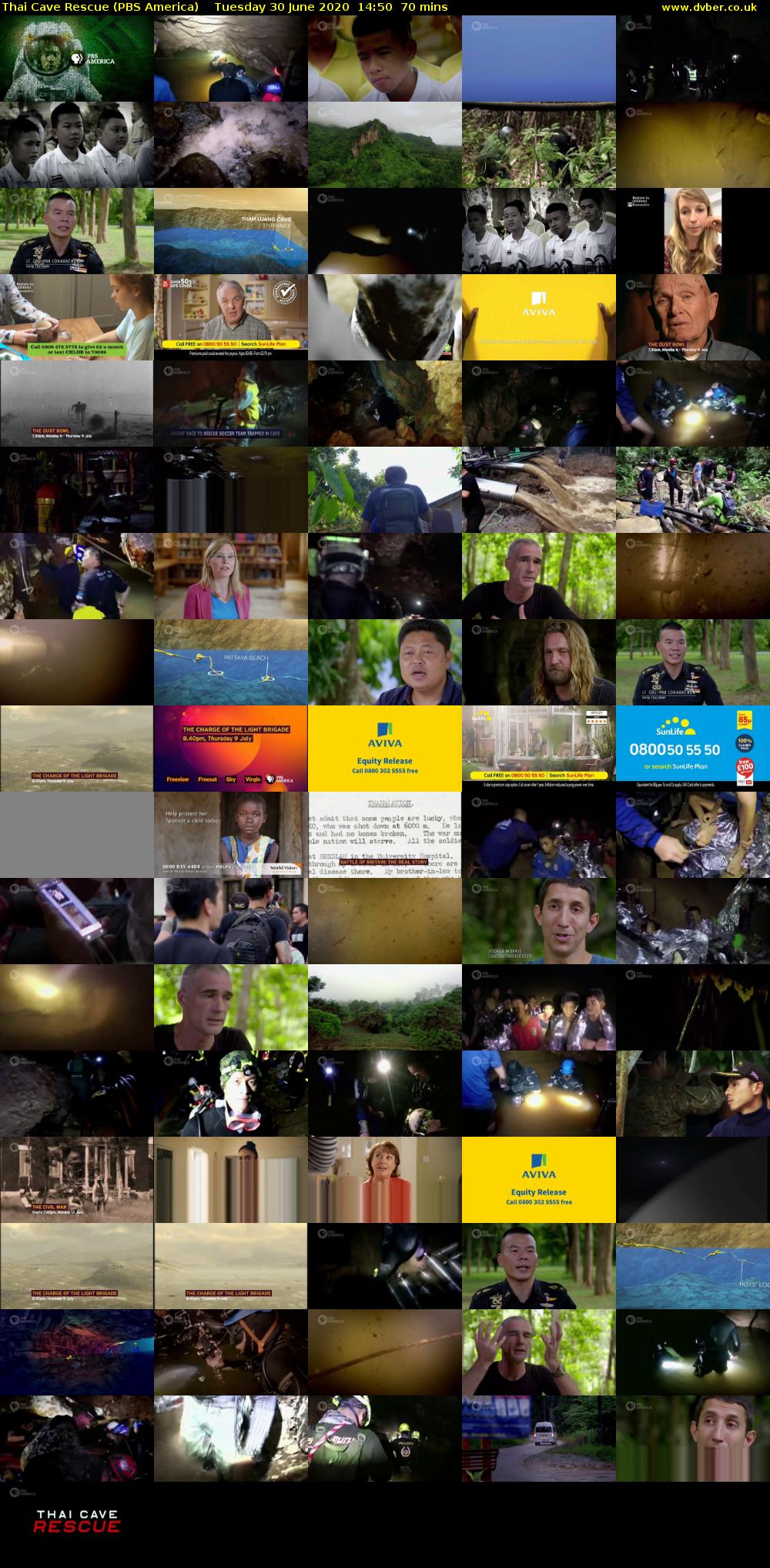 Thai Cave Rescue (PBS America) Tuesday 30 June 2020 14:50 - 16:00