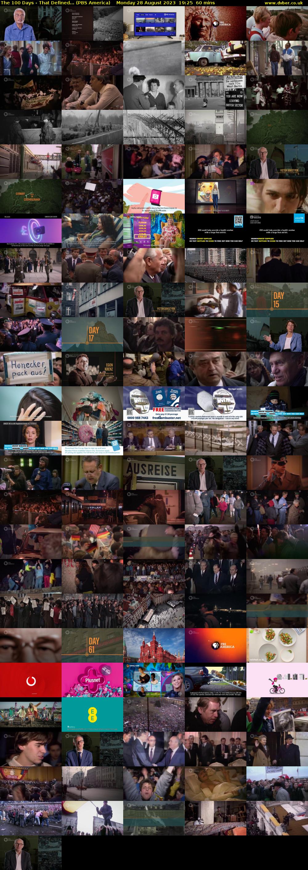 The 100 Days - That Defined... (PBS America) Monday 28 August 2023 19:25 - 20:25
