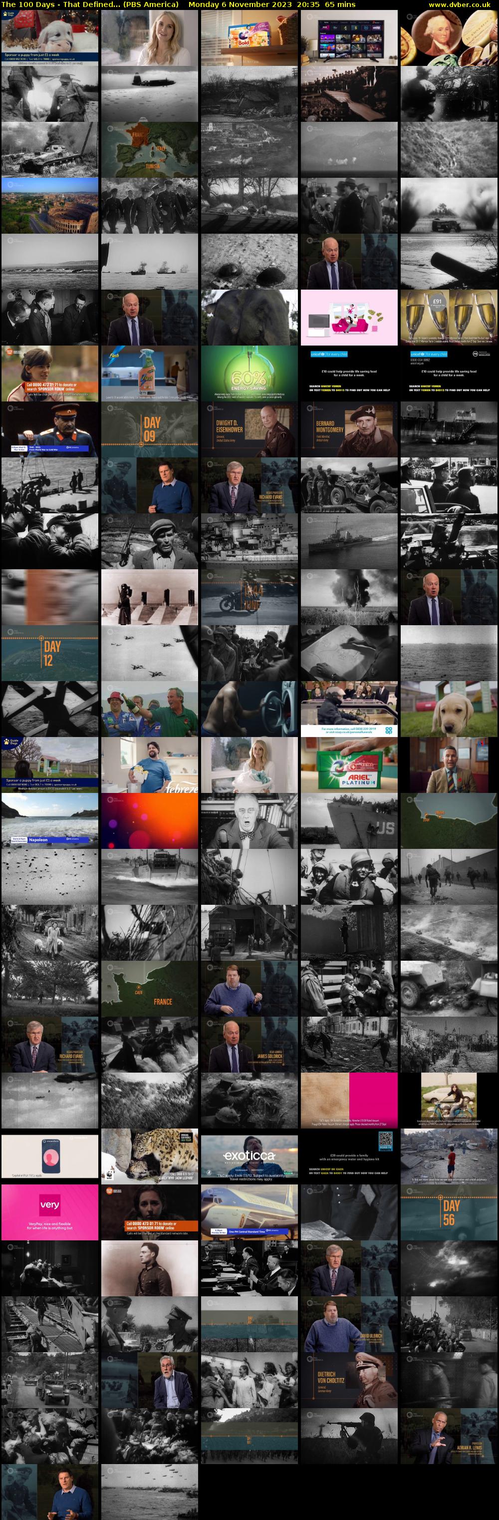 The 100 Days - That Defined... (PBS America) Monday 6 November 2023 20:35 - 21:40