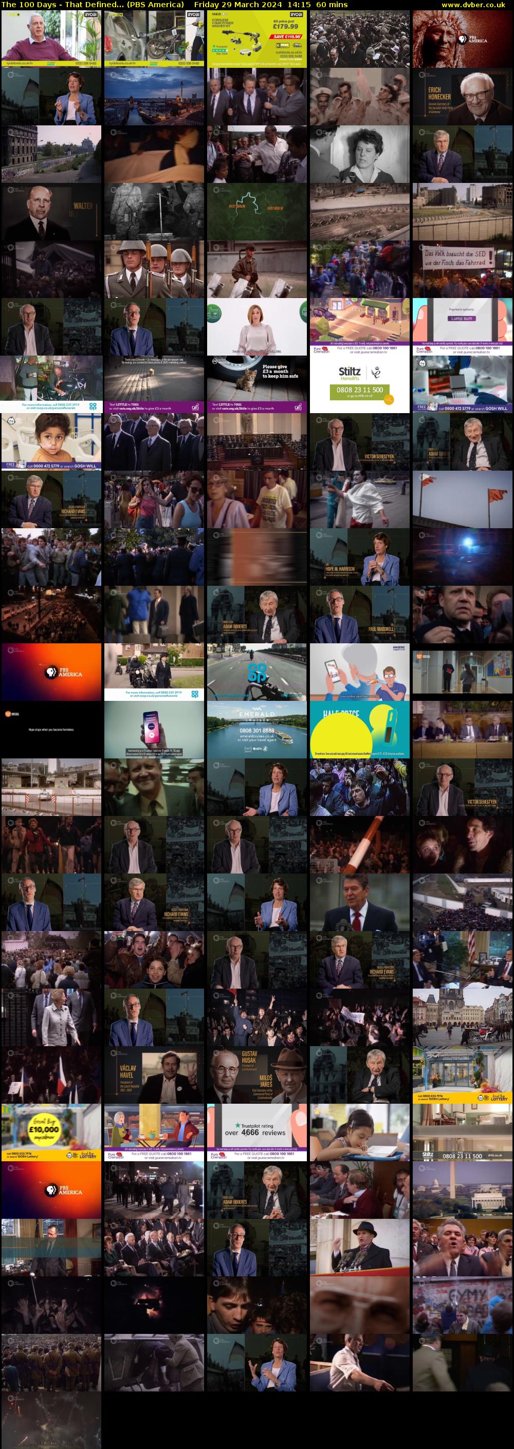 The 100 Days - That Defined... (PBS America) Friday 29 March 2024 14:15 - 15:15