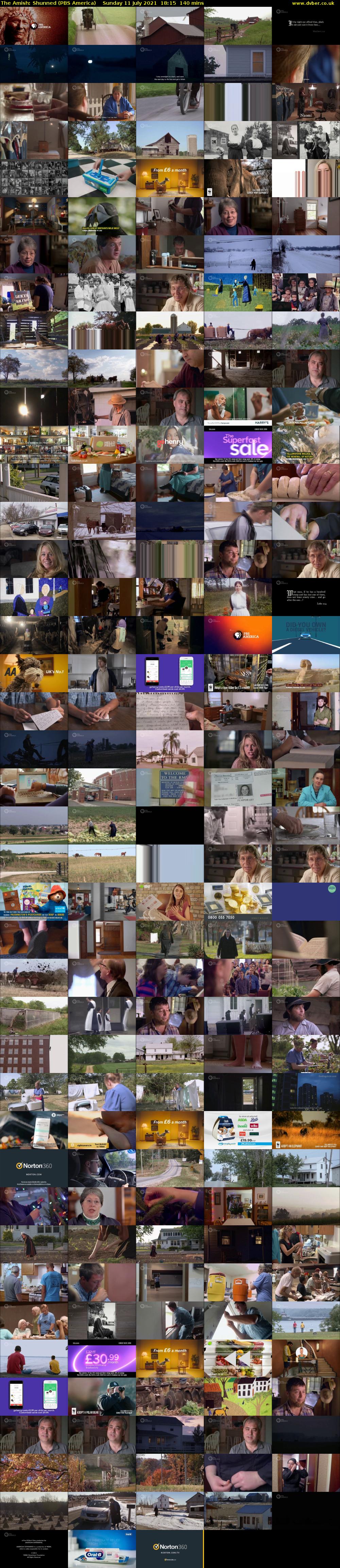 The Amish: Shunned (PBS America) Sunday 11 July 2021 18:15 - 20:35