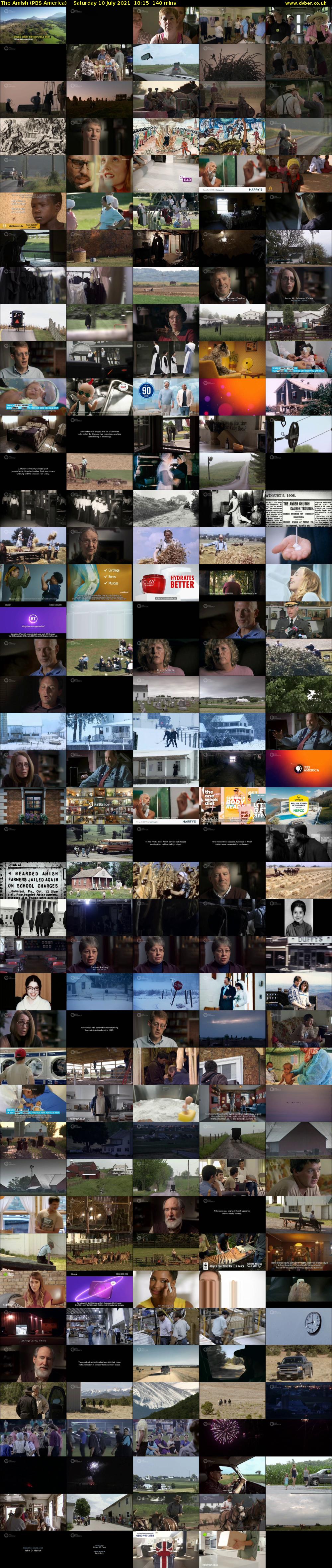 The Amish (PBS America) Saturday 10 July 2021 18:15 - 20:35