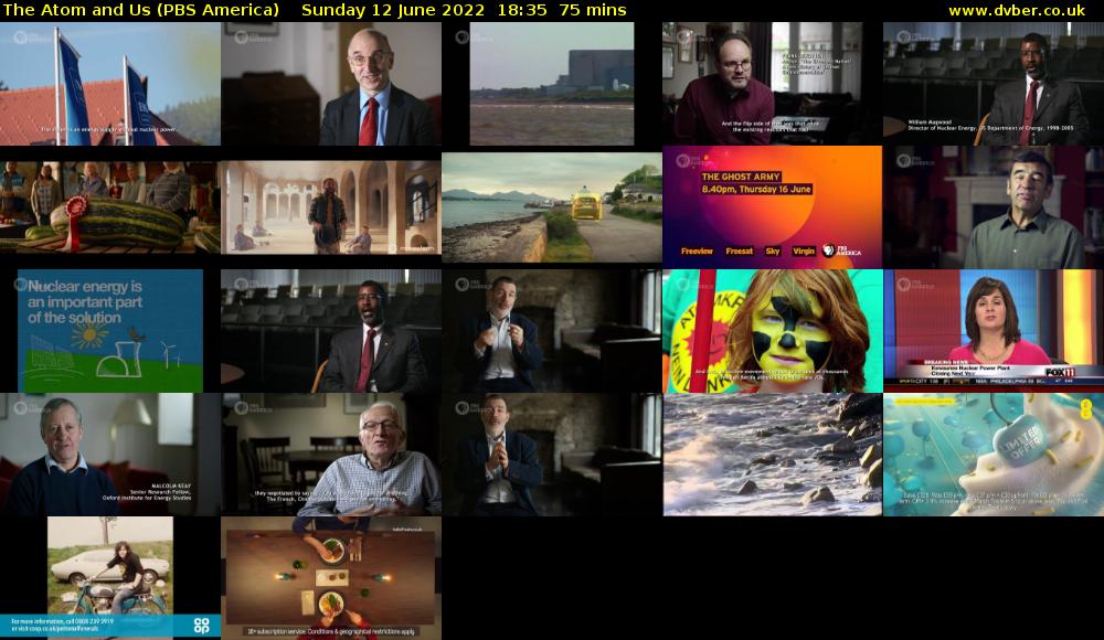 The Atom and Us (PBS America) Sunday 12 June 2022 18:35 - 19:50