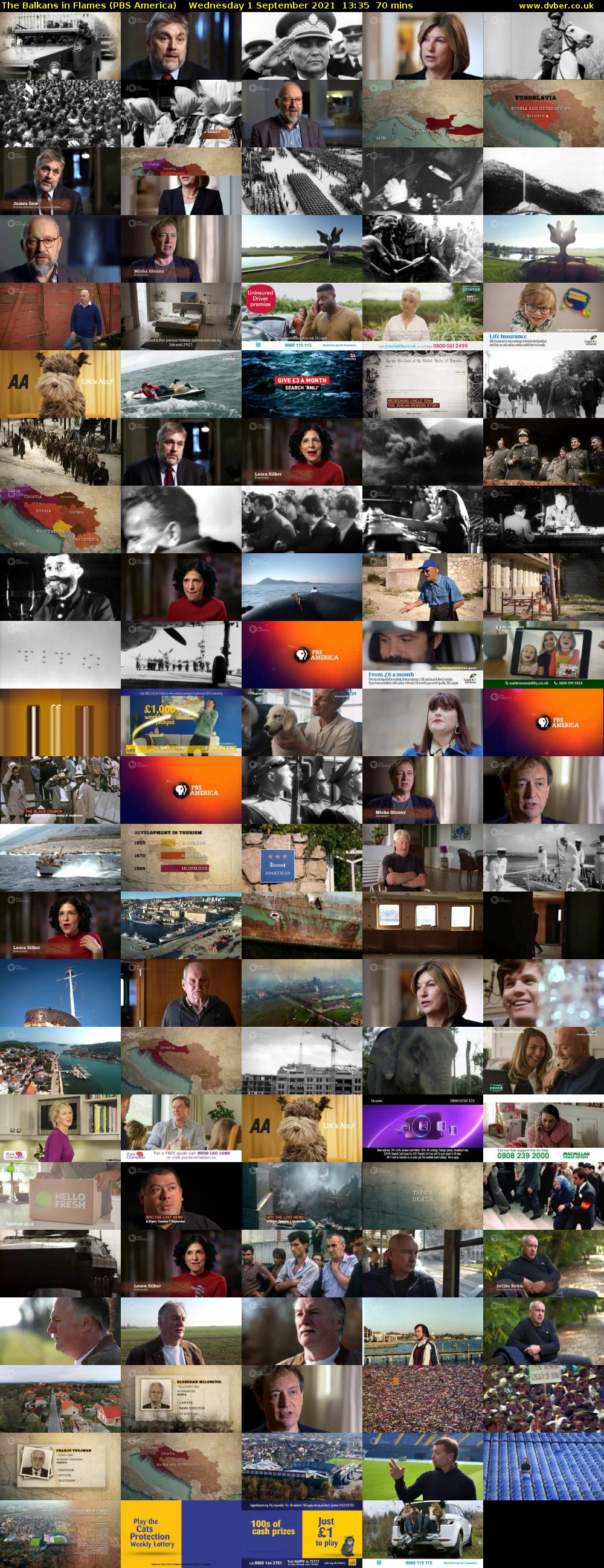 The Balkans in Flames (PBS America) Wednesday 1 September 2021 13:35 - 14:45