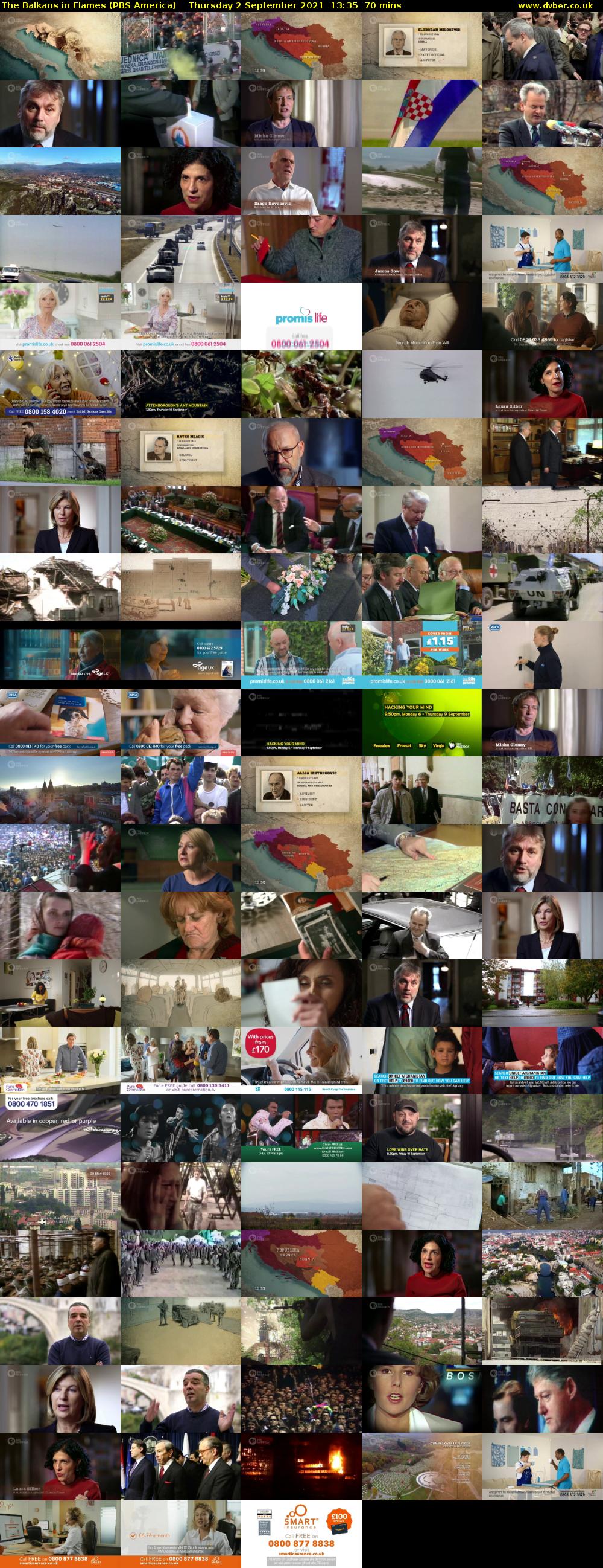 The Balkans in Flames (PBS America) Thursday 2 September 2021 13:35 - 14:45