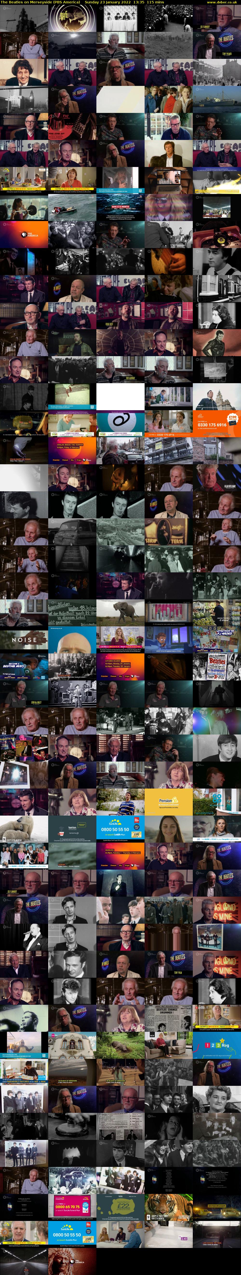 The Beatles on Merseyside (PBS America) Sunday 23 January 2022 13:35 - 15:30