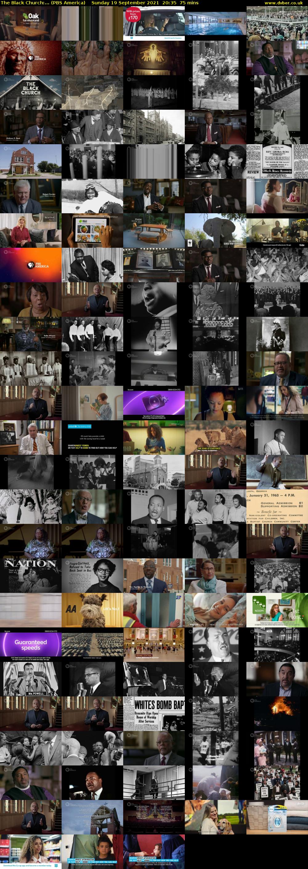 The Black Church:... (PBS America) Sunday 19 September 2021 20:35 - 21:50