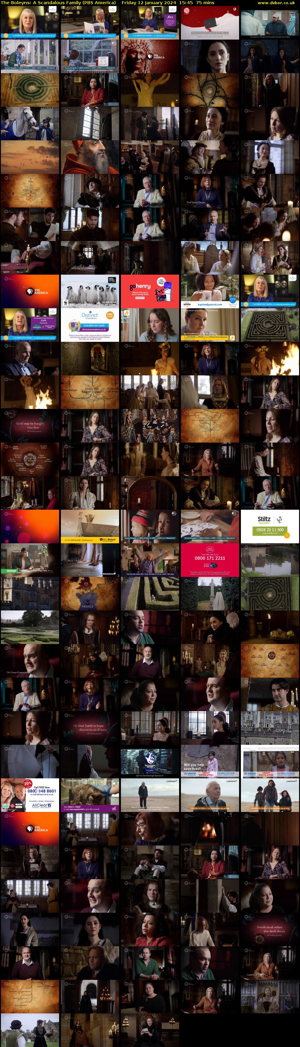 The Boleyns: A Scandalous Family (PBS America) Friday 12 January 2024 15:45 - 17:00