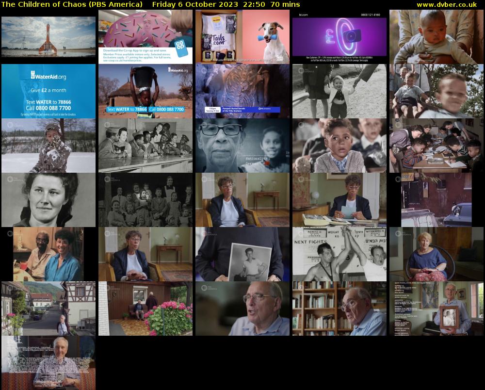 The Children of Chaos (PBS America) Friday 6 October 2023 22:50 - 00:00